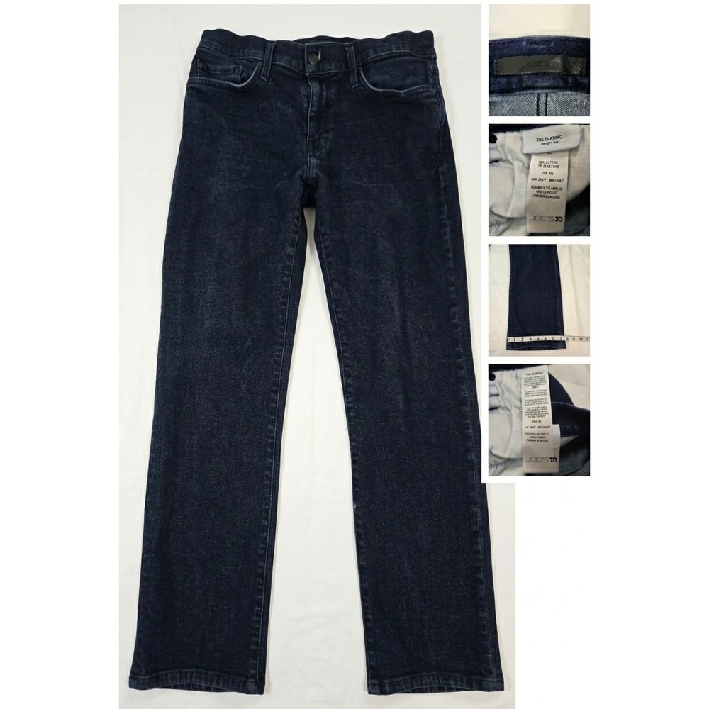 Joes Jeans The Classic Straight Leg Jeans 33 x 2 Dark Blue Ecker Wash Mens 33s